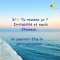 Irritabilité et sauts d’humeur pendant la péri/ménopause : retrouver son équilibre