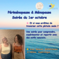 Soirée périménopause et ménopause à Caen : comprendre, échanger et repartir avec des outils concrets